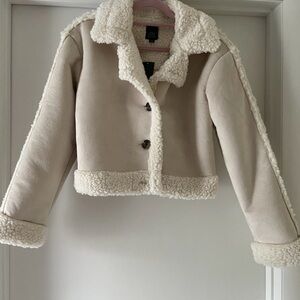 Wild Fable Cream Sherpa Jacket